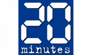 20 minutes Logo 500