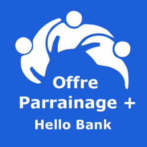 Logo Offre parrainage + Hello Bank