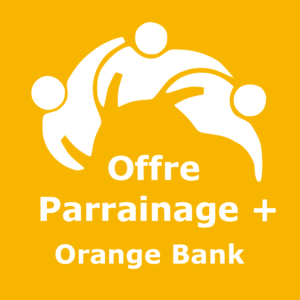 Logo Offre parrainage + Orange Bank